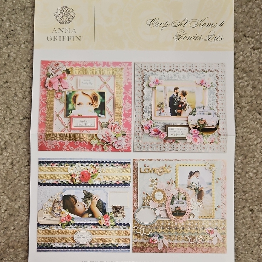 Anna Griffin Scrapbook Page Kit